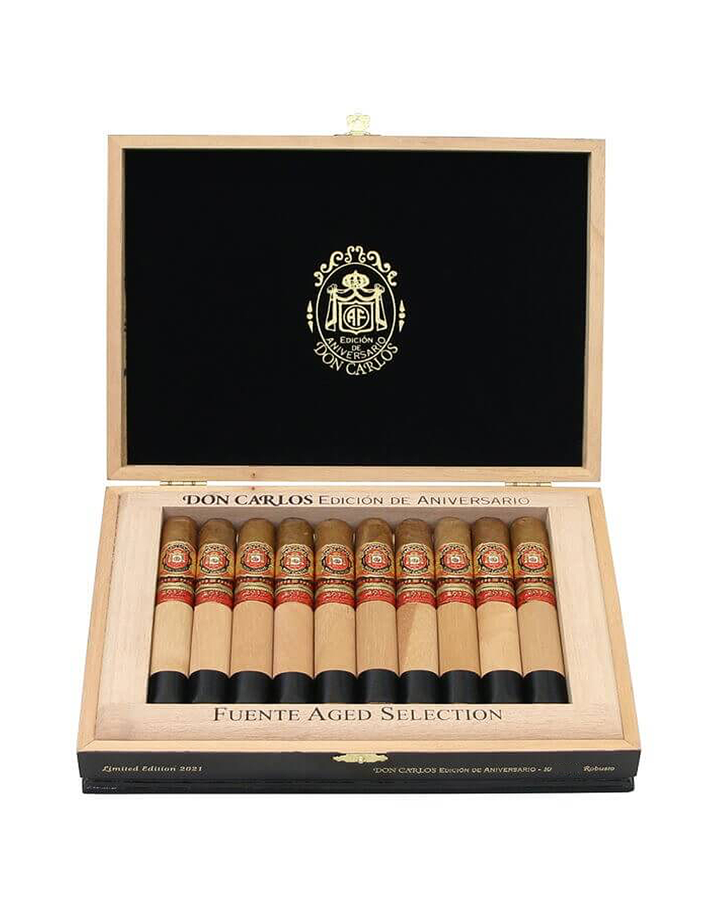 Don Carlos Edición de Aniversario Double Robusto (Box of 10)