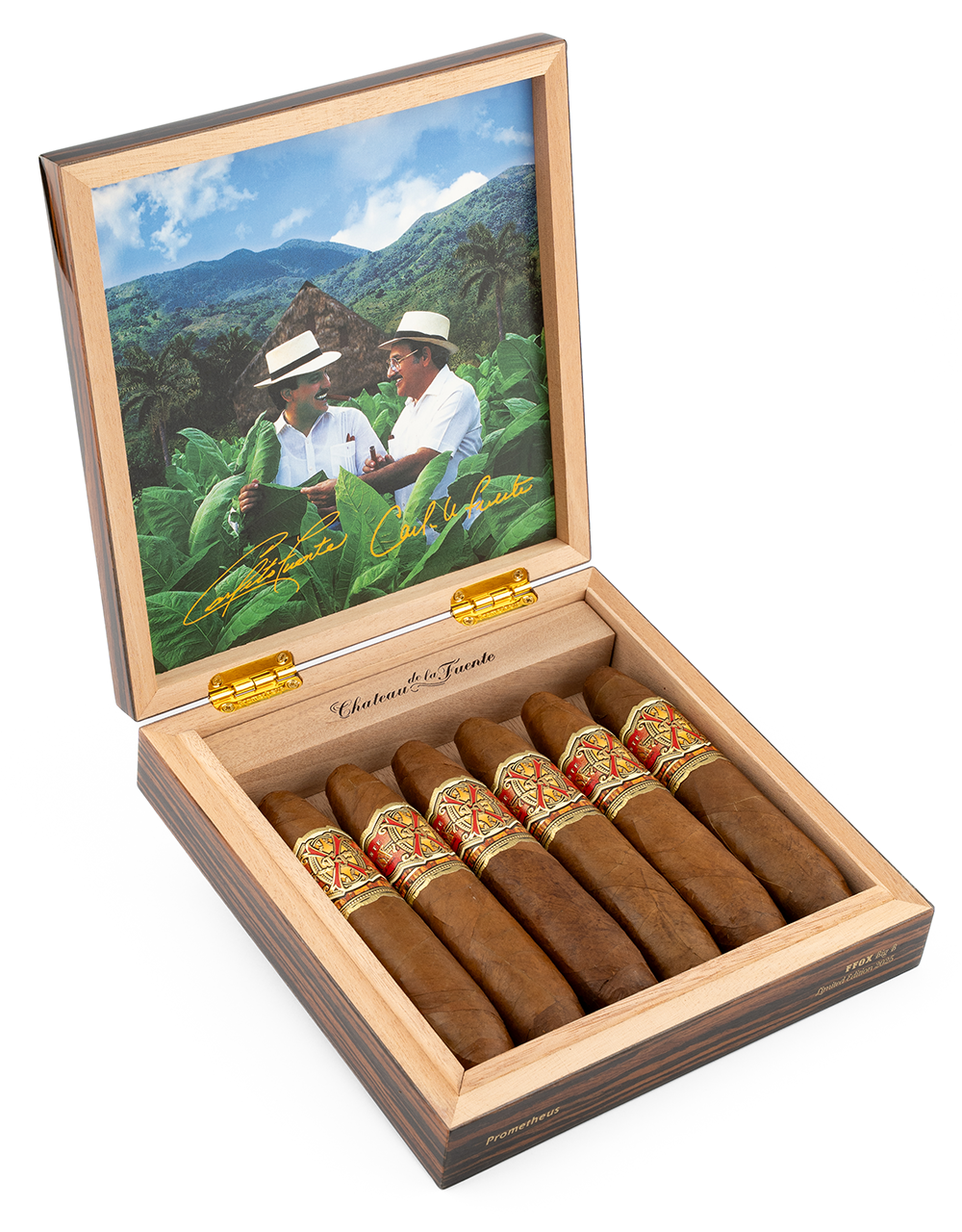 Opus X Big B Rare Opus X Cigar Box Open