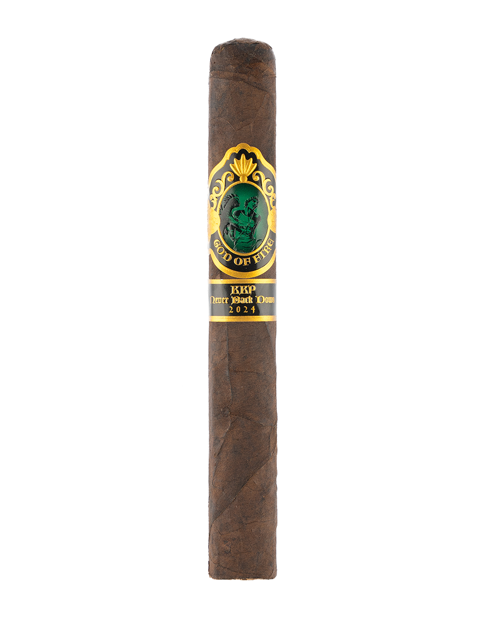 God of Fire KKP Never Back Down 54 (Toro Extra) Single Cigar