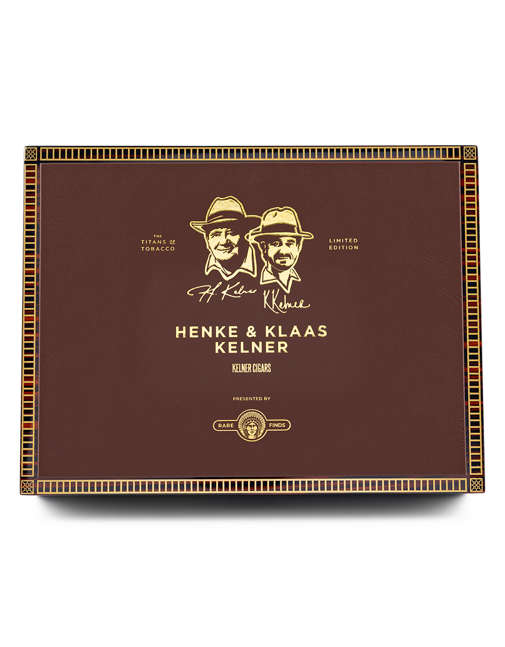 Kelner Cigars Rare Finds — Titans of Tobacco Collection Box Face