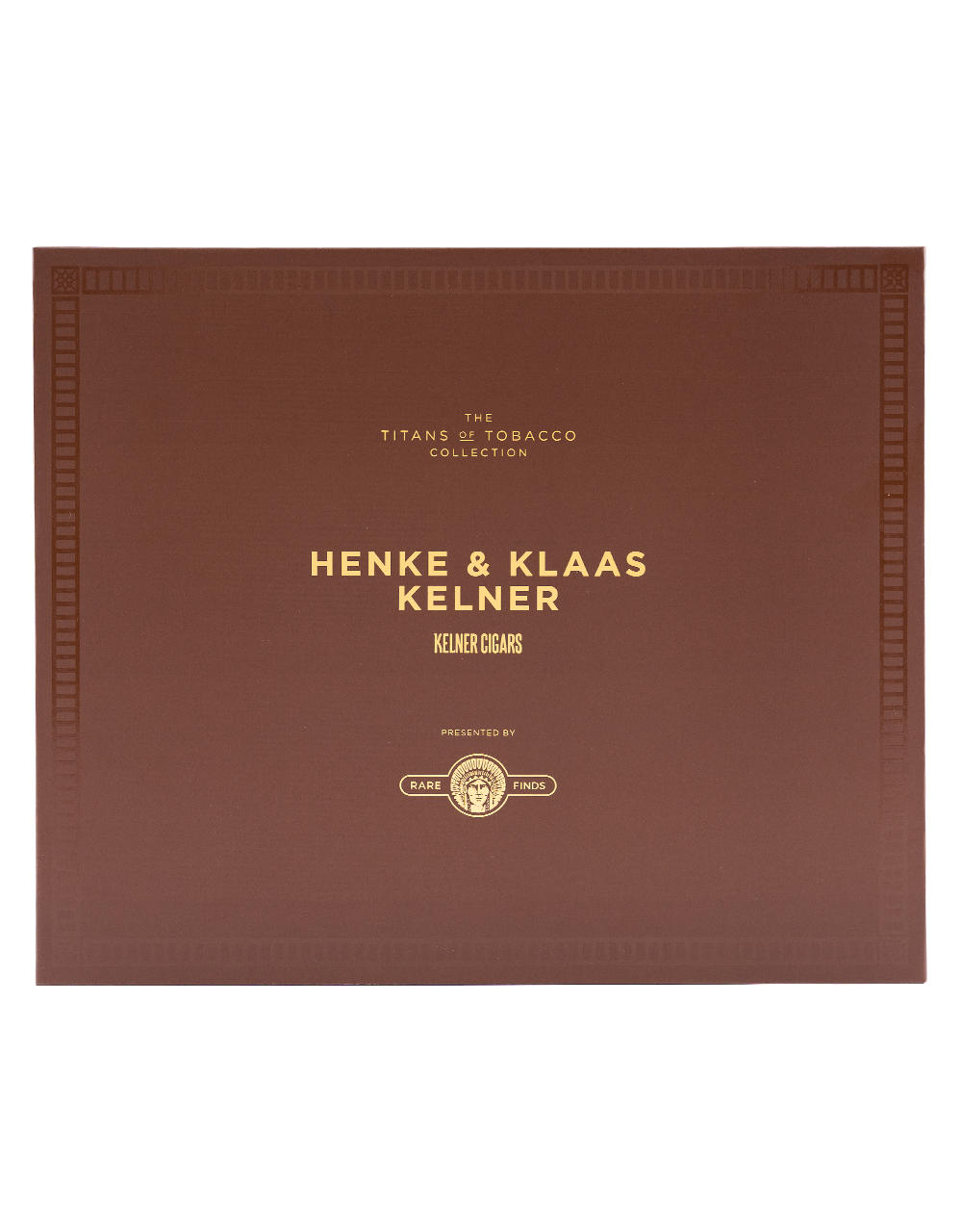 Kelner Cigars Rare Finds — Titans of Tobacco Collection Outer Face