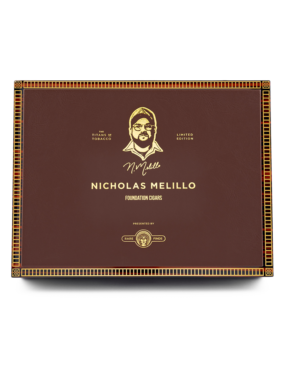 Foundation Cigars Rare Finds — Titans of Tobacco Collection Box Face