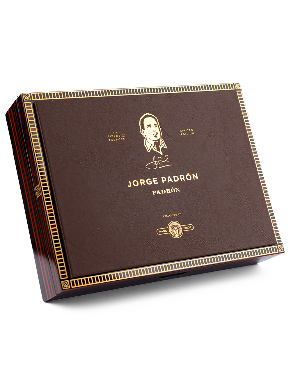 Padron Rare Finds — Titans of Tobacco Collection Box Angled