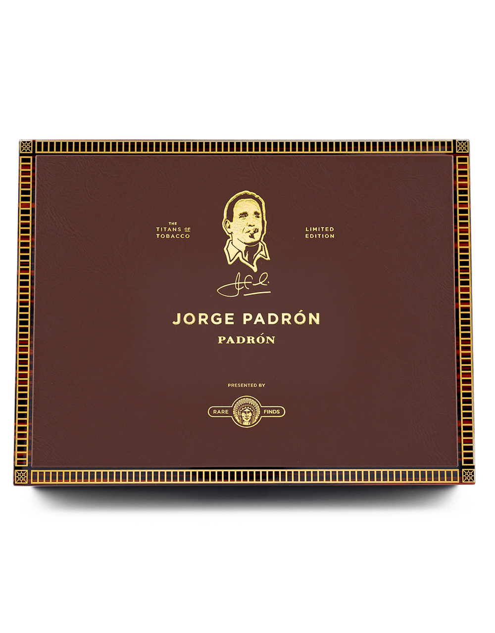Padron Rare Finds — Titans of Tobacco Collection Box Face