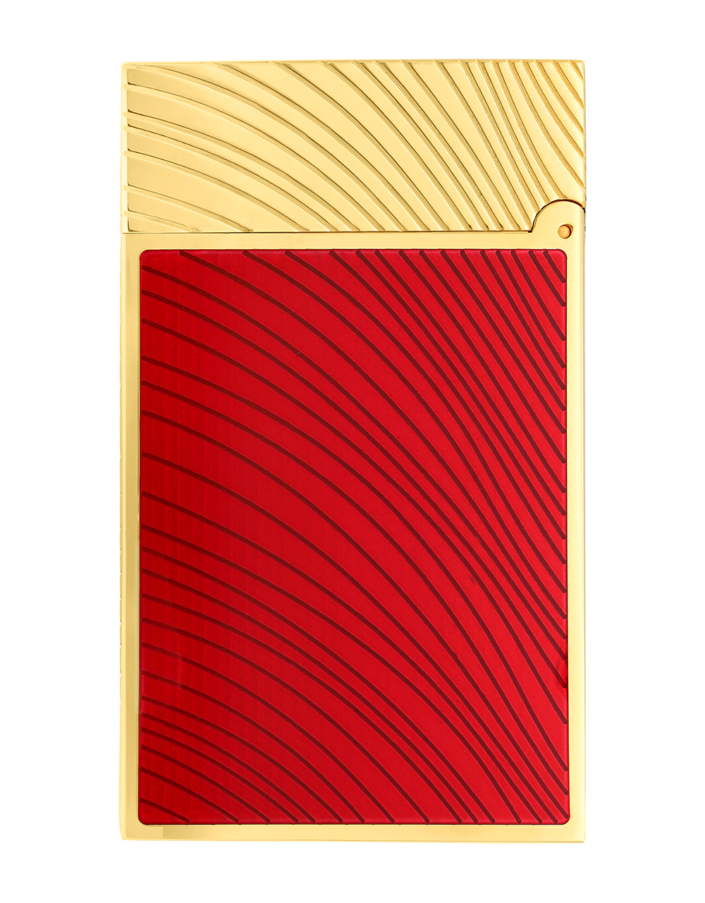 S.T. Dupont Horse Mane Line 2 "Perfect Ping" — Red/Yellow Gold