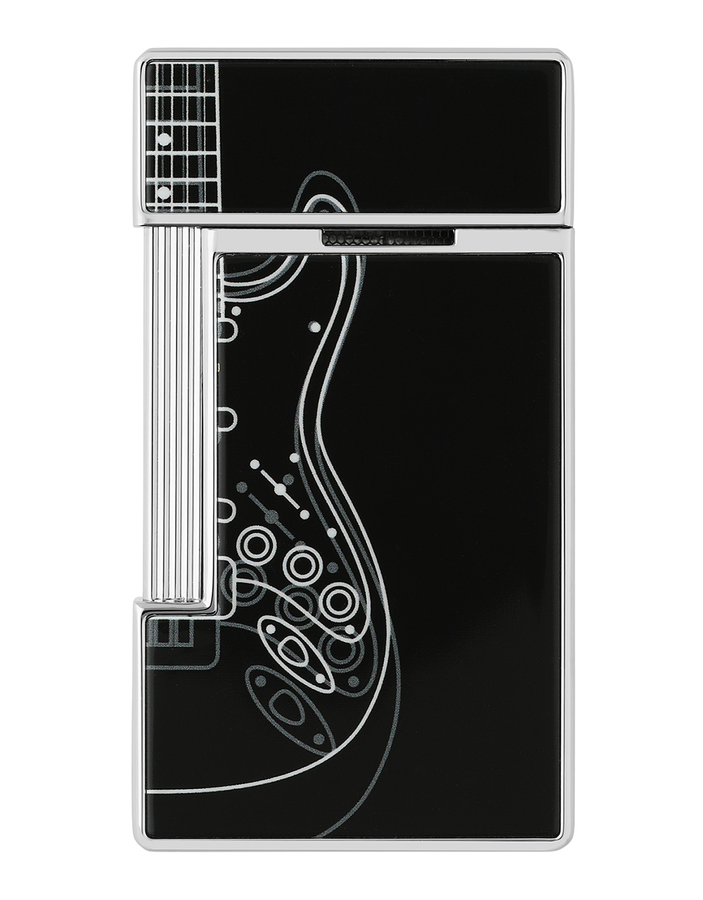 S.T. Dupont x Fender Slimmy Lighter — Black/Chrome