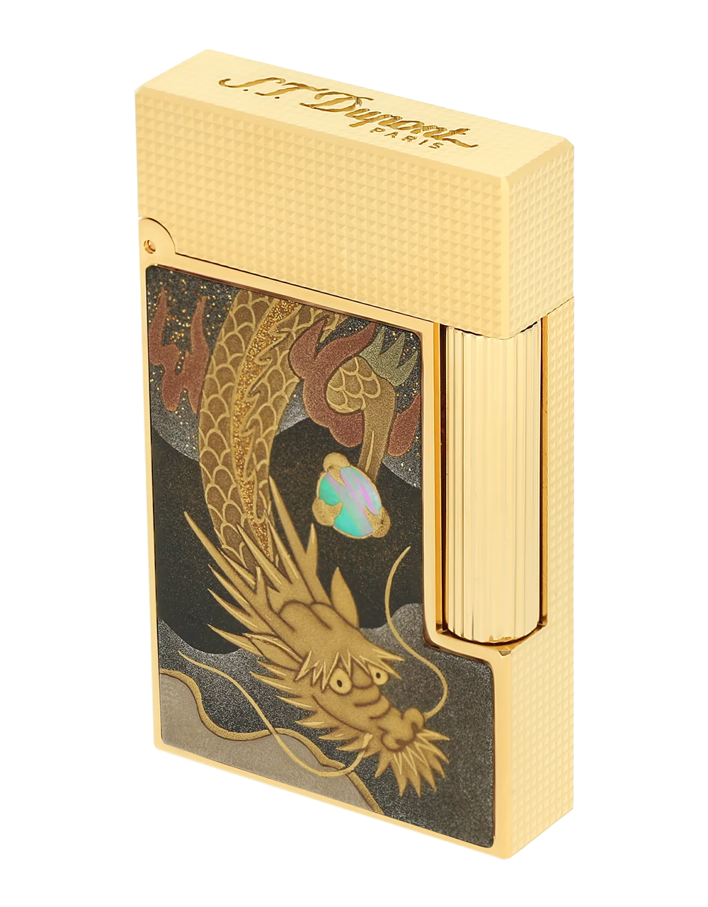S.T. Dupont Maki-E Line 2 — Dragon Face Angle