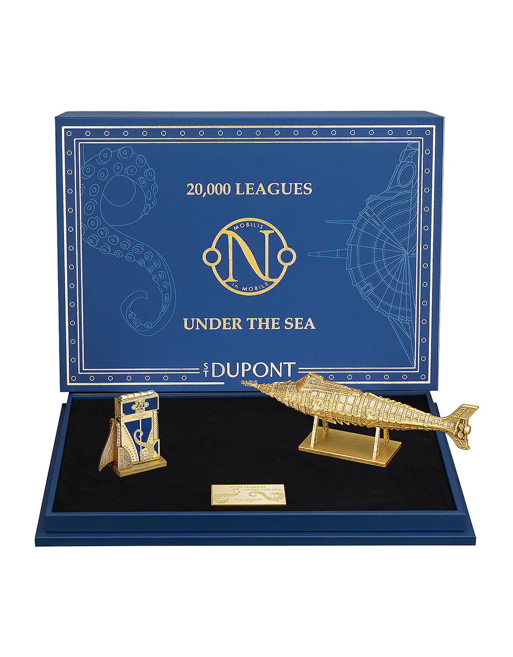 S.T. Dupont 20,000 Leagues Under the Sea Smoking Kit — Mobilis in Mobile Full Kit