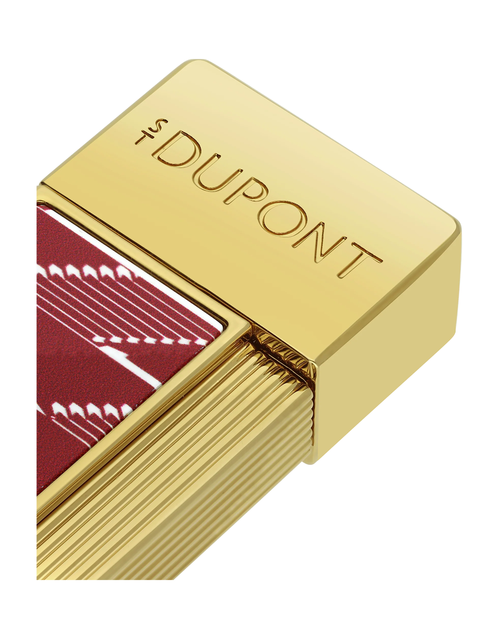 S.T. Dupont Twiggy Lighter — Monogram 1872, Burgundy