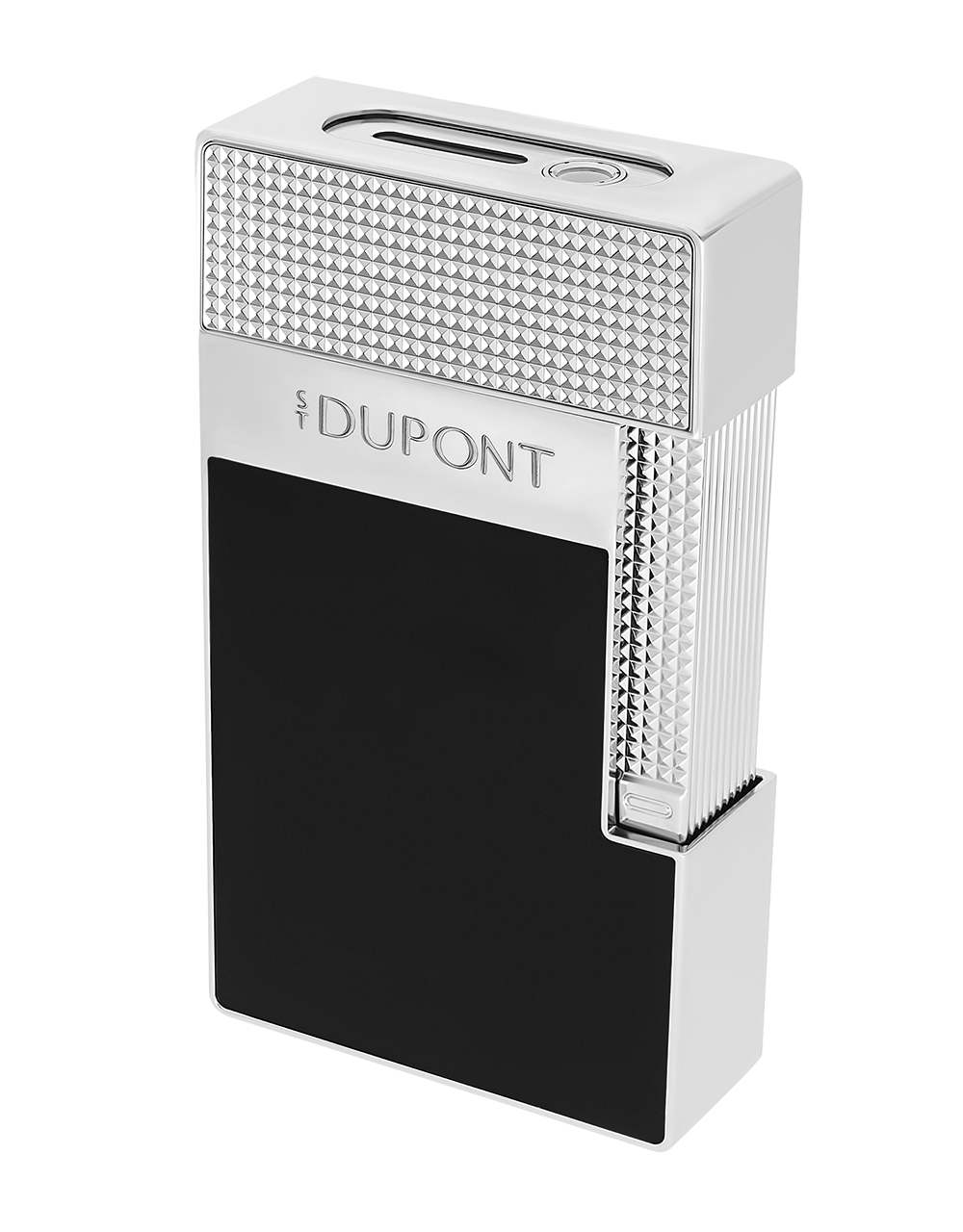 S.T. Dupont New Table Lighter — Black / Chrome
