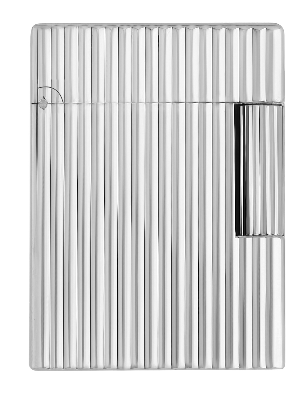S.T. Dupont Line 1 — Vertical Guilloché / Palladium