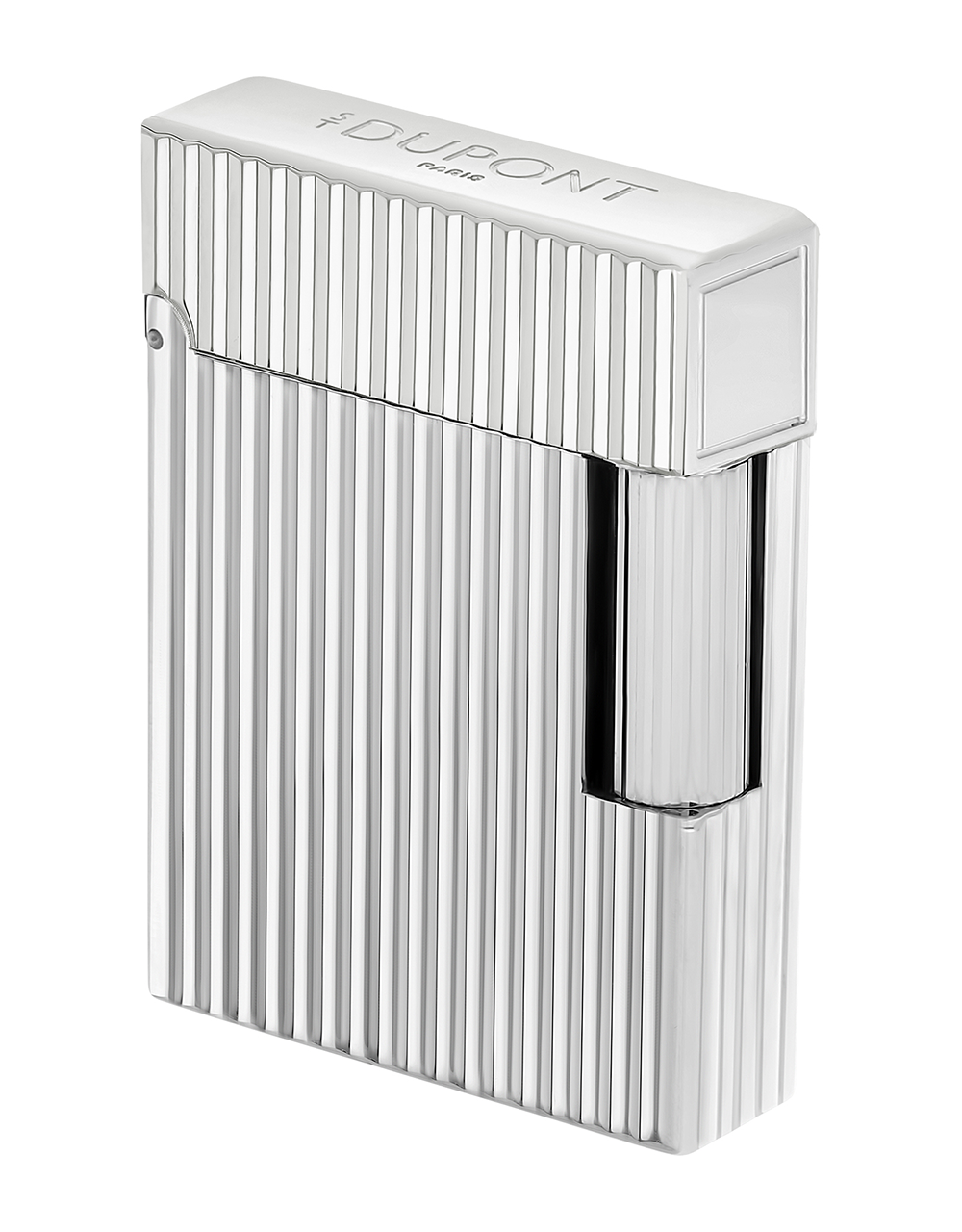 S.T. Dupont Line 1 — Vertical Guilloché / Palladium