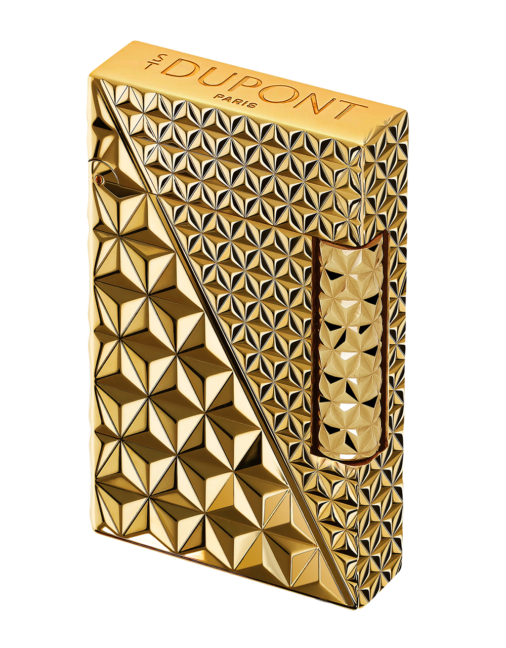 S.T. Dupont Line 2 Double Fire X — Yellow Gold