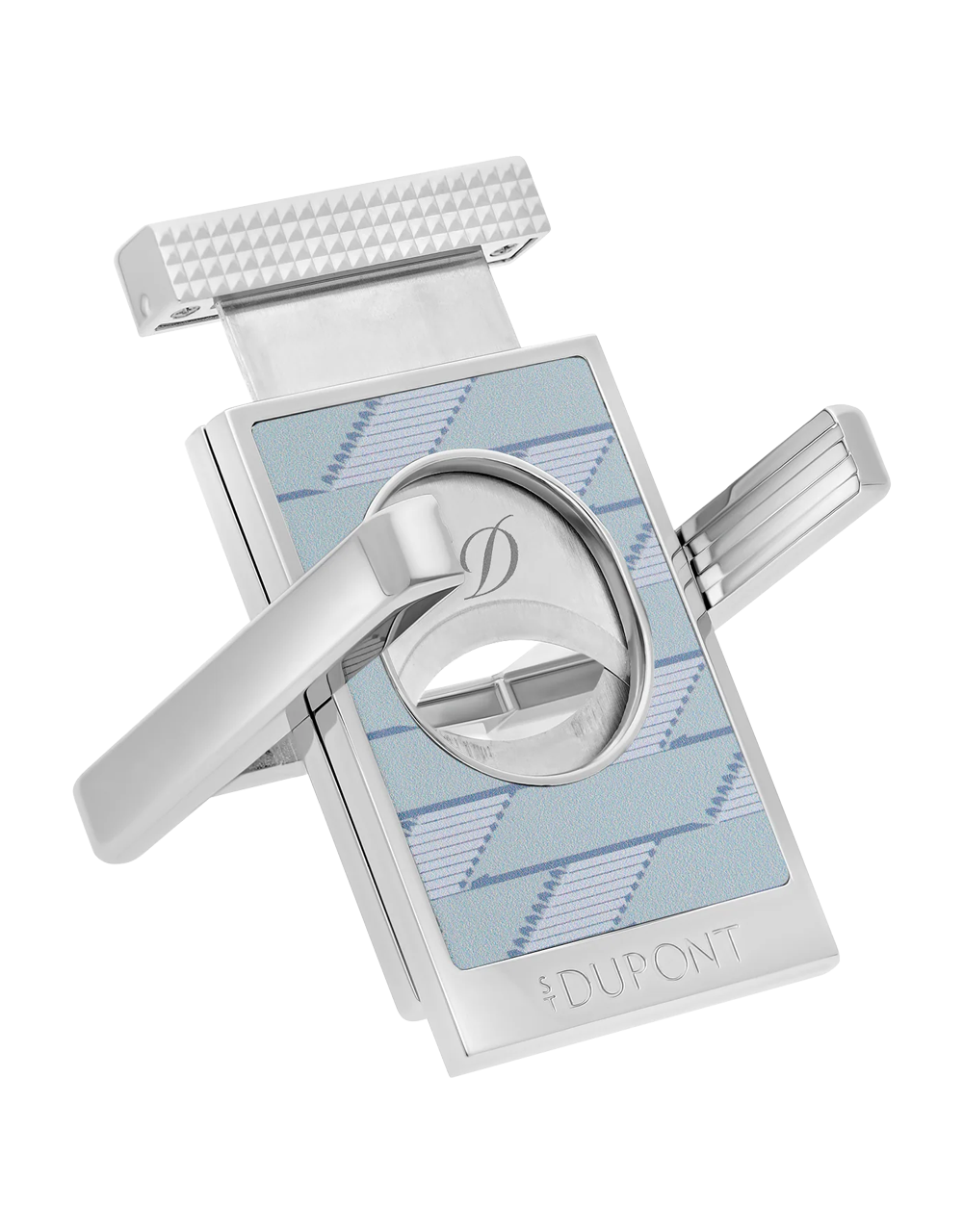 S.T. Dupont Cigar Cutter Stand — Monogram 1872, Grey