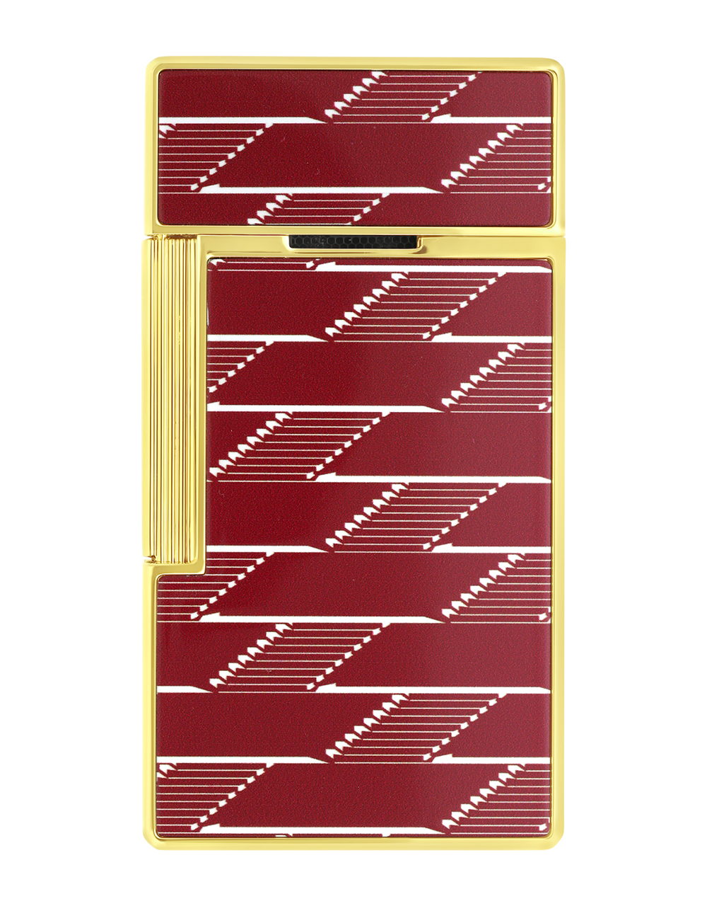 S.T. Dupont Biggy Lighter — Monogram 1872, Burgundy Back