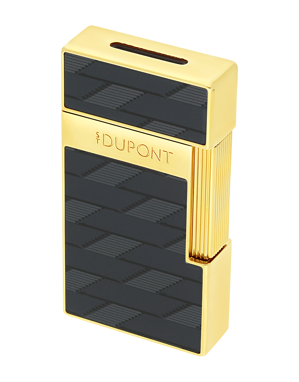 S.T. Dupont Biggy Lighter — Monogram 1872, Black