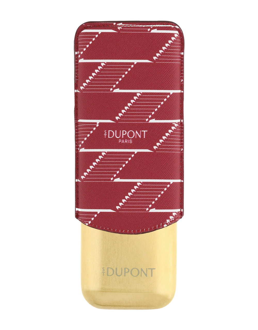 S.T. Dupont 2 Cigars Case — Monogram 1872, Burgundy