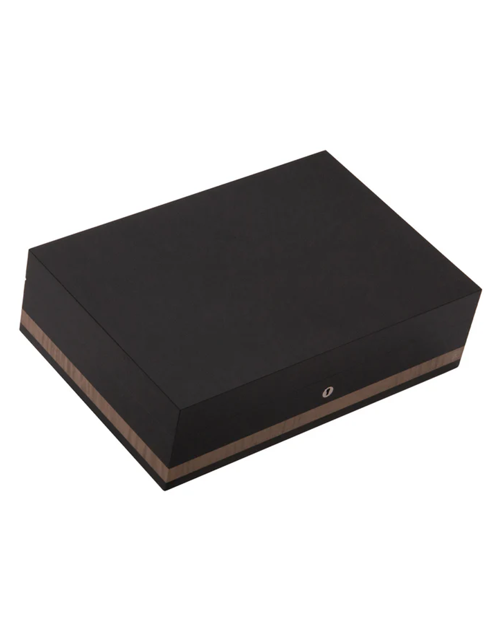 Elie Bleu New Fruit Collection Humidor — 110 Cigars, Black Sycamore Closed