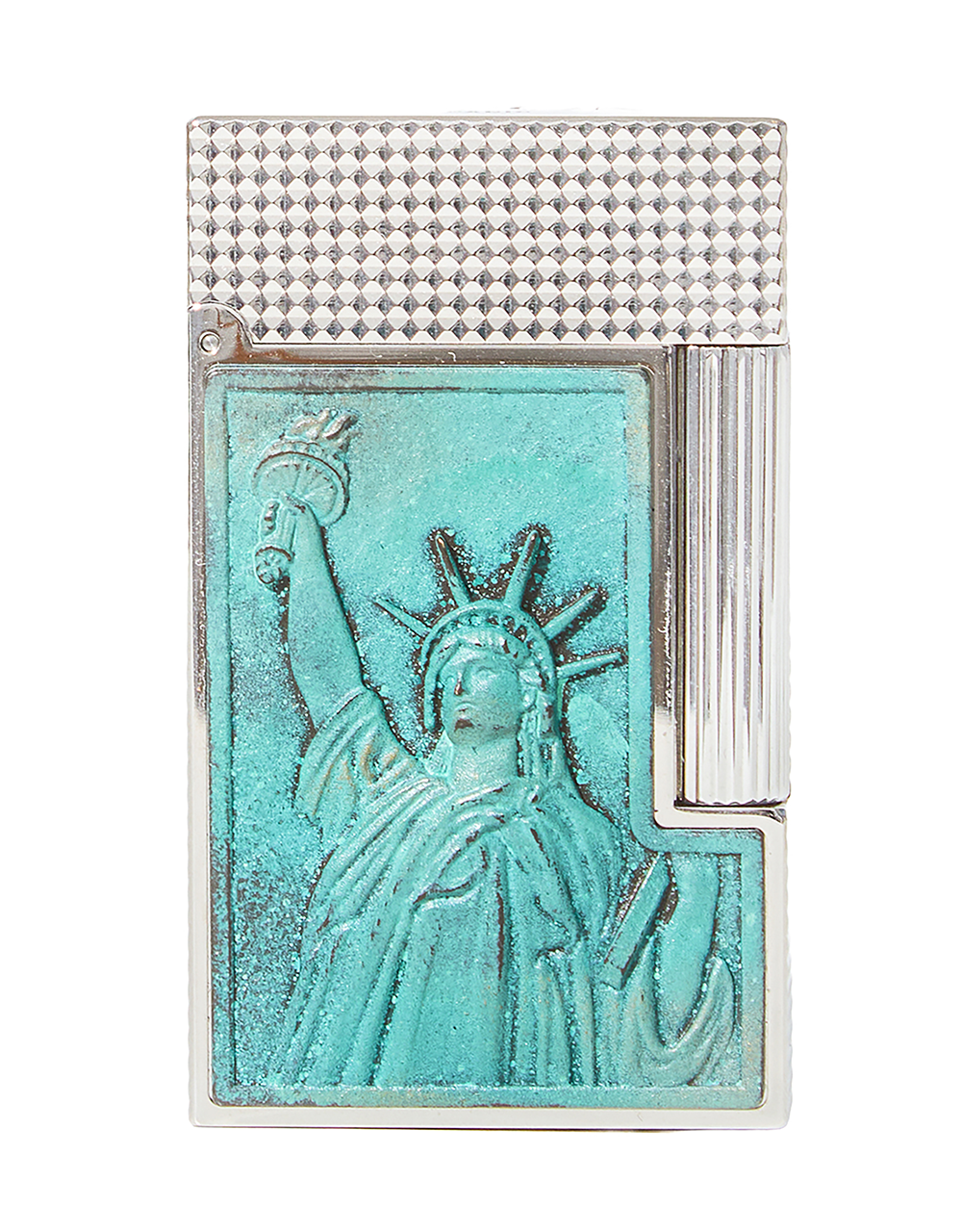 S.T. Dupont 250th Anniversary Haute Création Line 2 Lighter — Patina (Statue of Liberty)