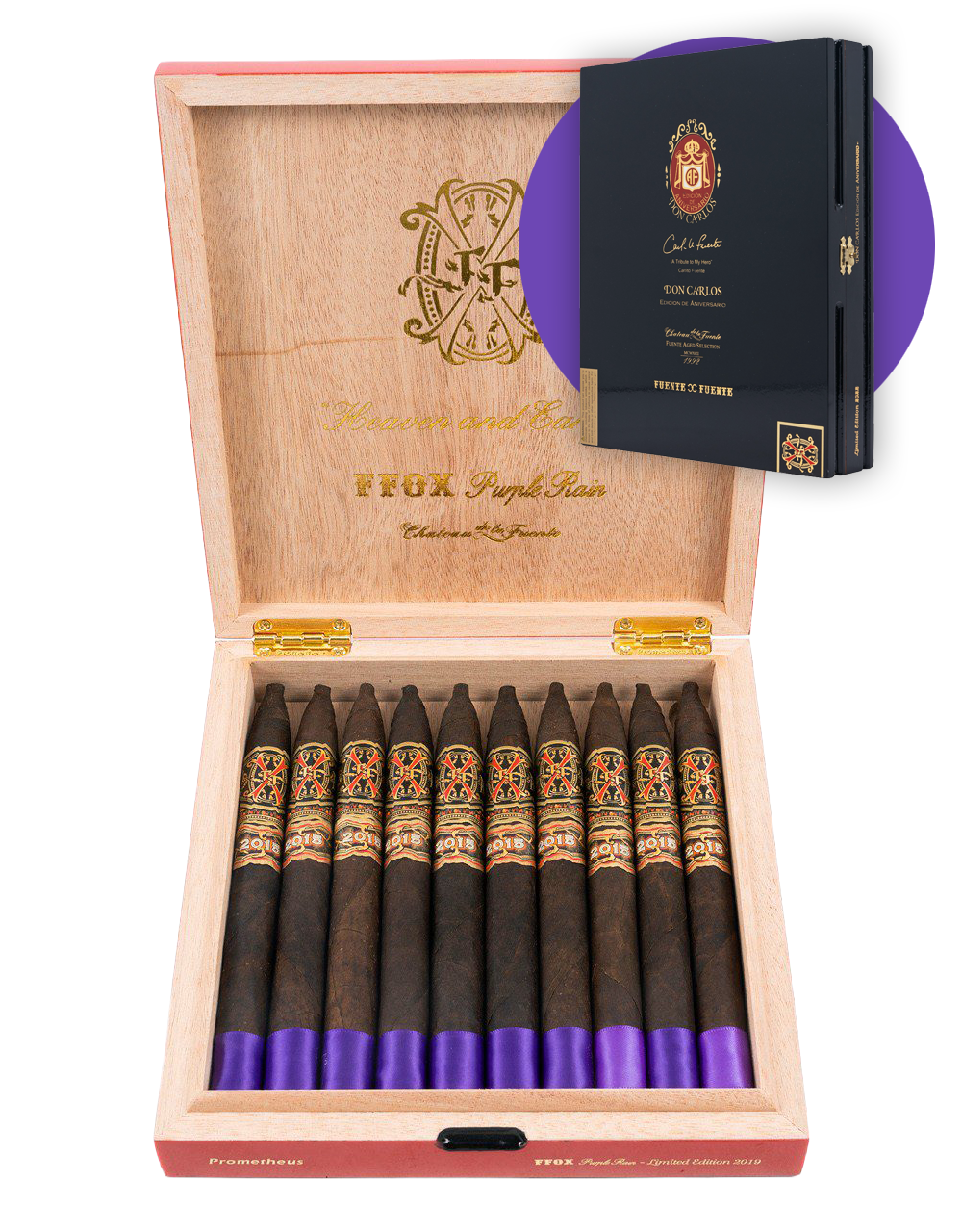 Fuente Opus X Purple Rain Summer 2026 Ultimate Bundle with Purple Rain Cigars