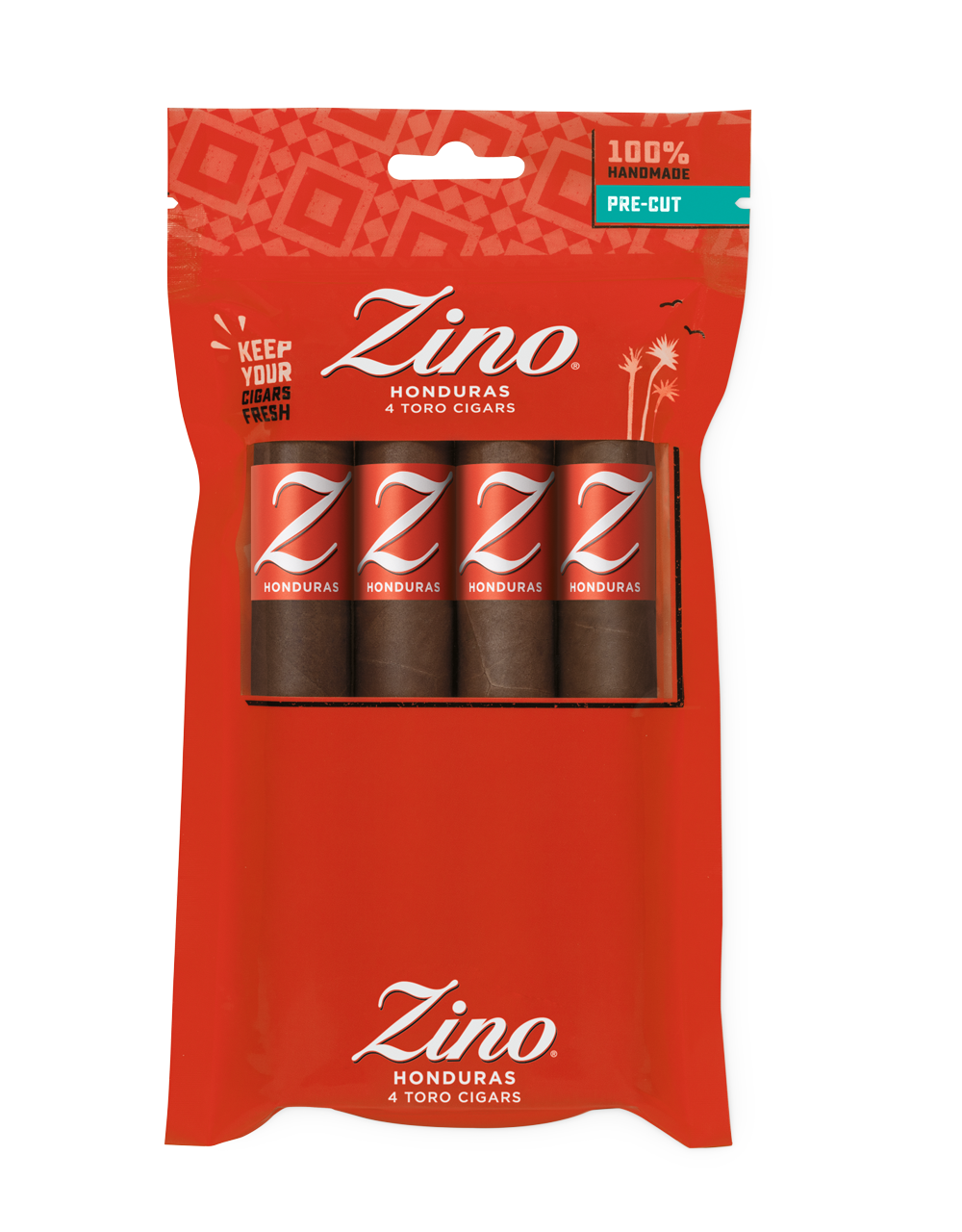Zino Honduras Toro, 4 Pack Fresh Pack