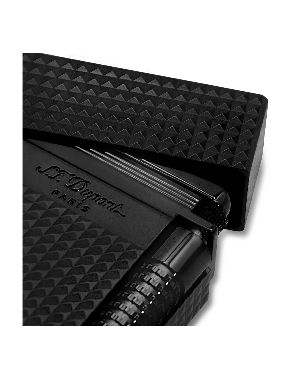 S.T. Dupont Le Grand Cling — Diamond Head / Full Black, Detail
