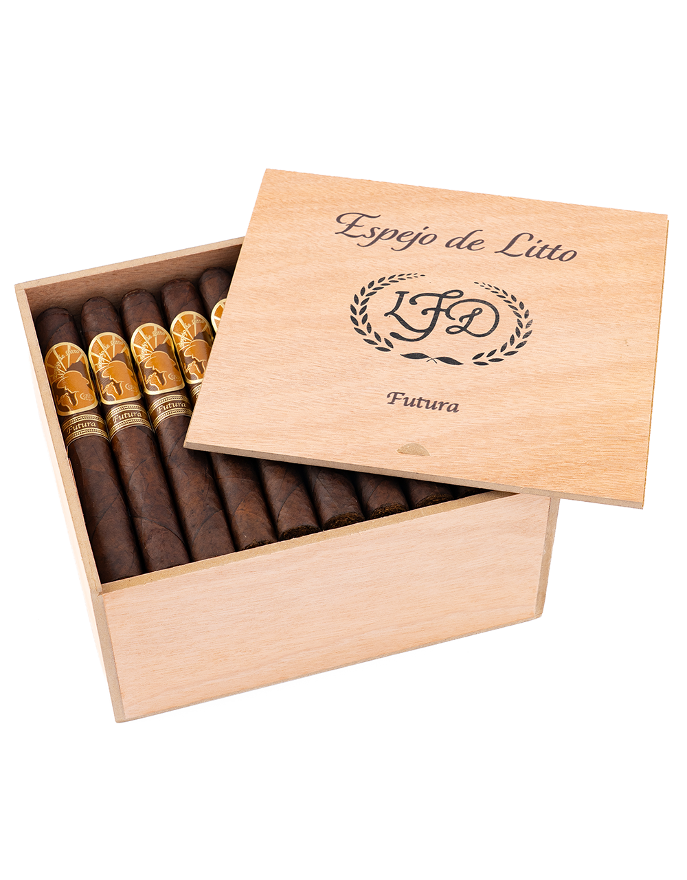 La Flor Dominicana Espejo de Litto Futura Box Angled