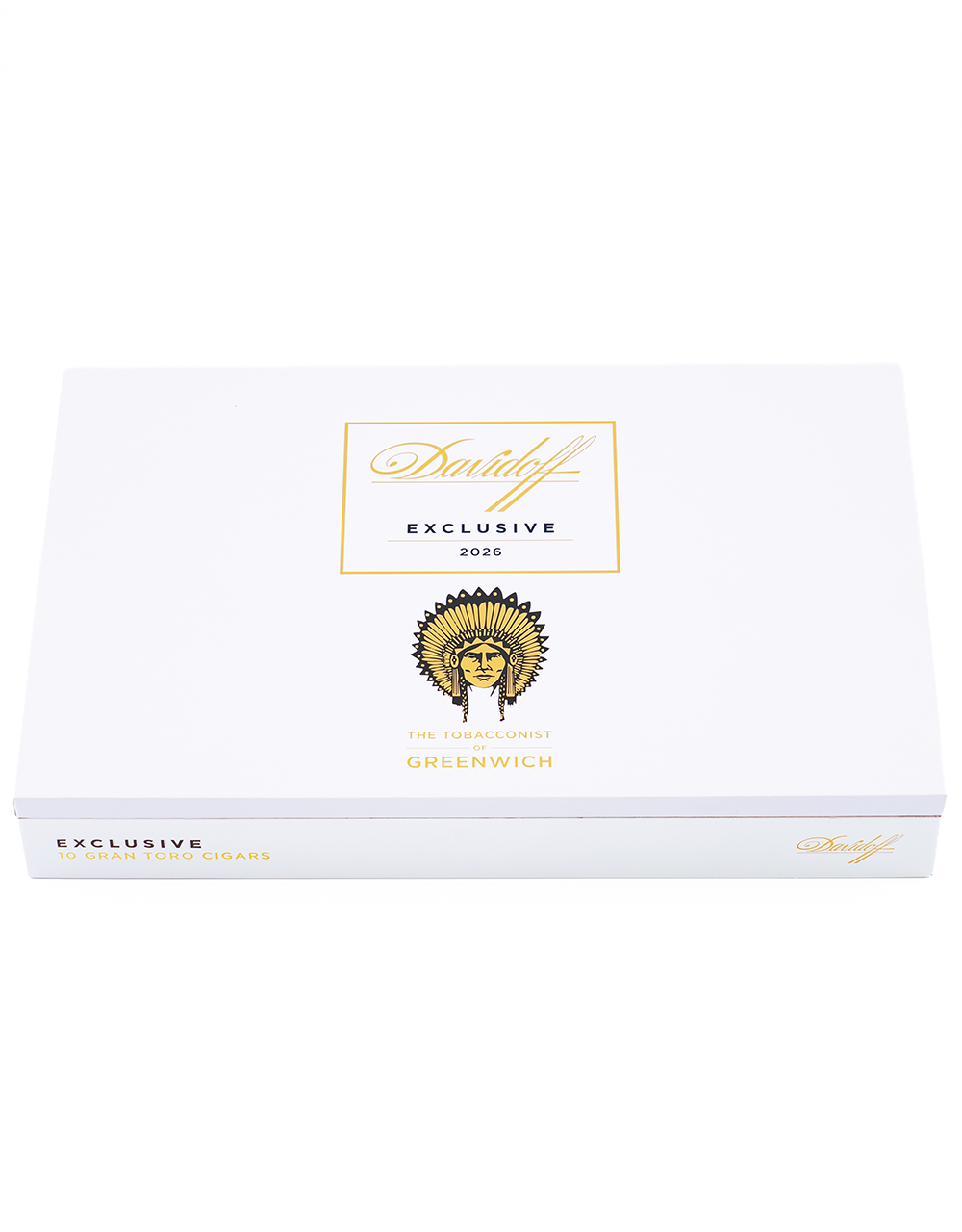 Davidoff TOG Exclusive 2026 Gran Toro Box Closed Angled