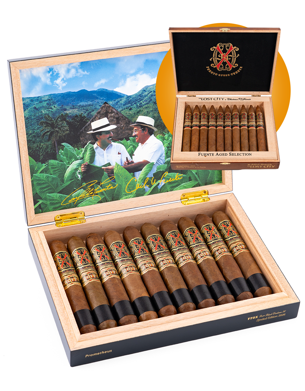 Fuente Opus X Rare Black Diadema 56 Ultimate Bundle