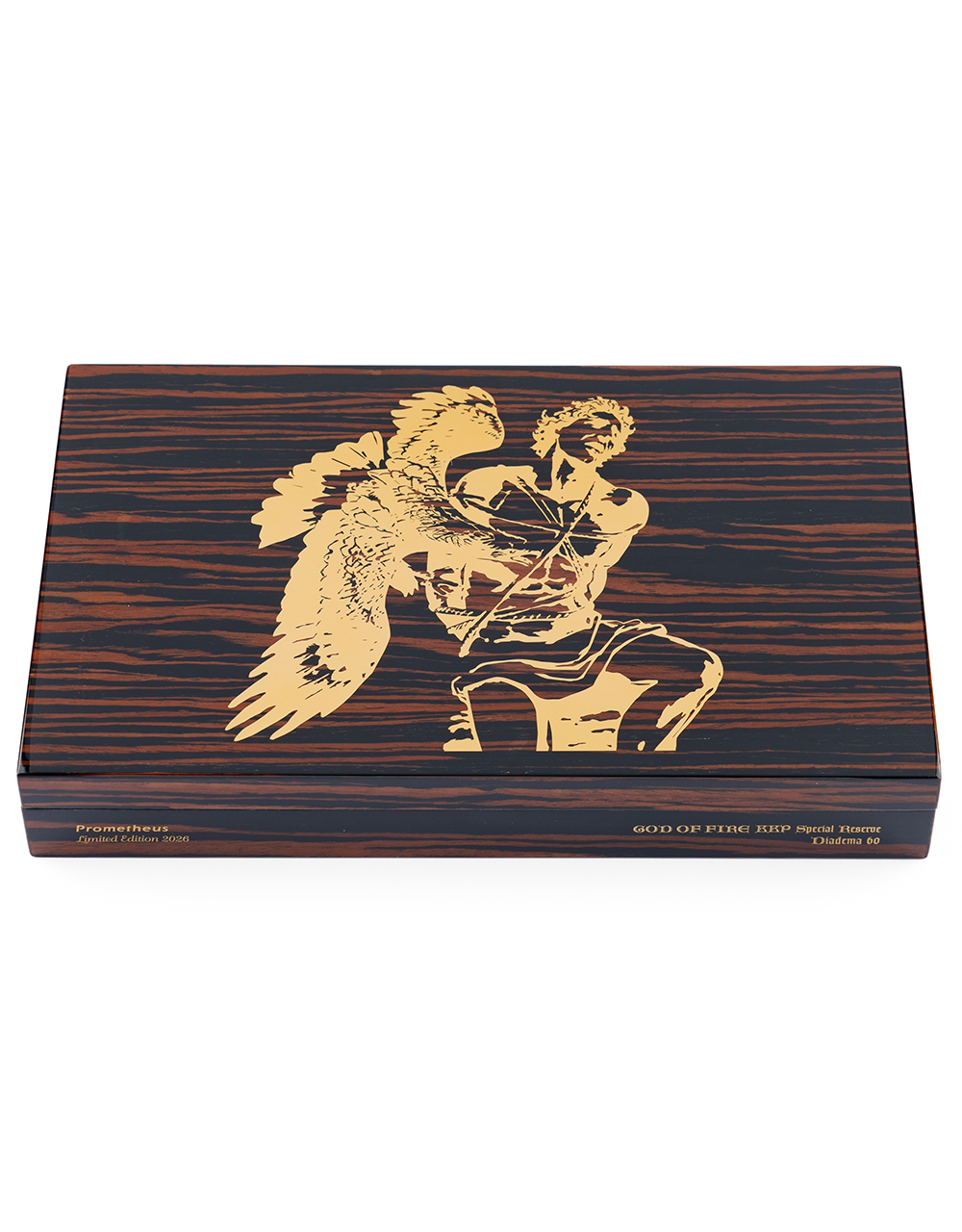 God of Fire KKP Special Reserve Diadema 60 Box Closed Angled