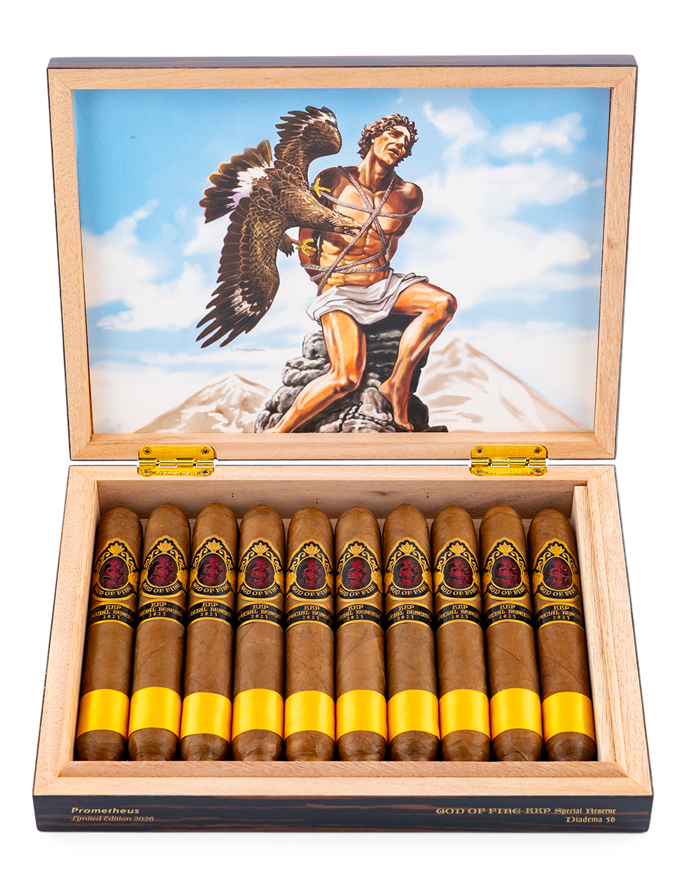 God of Fire KKP Special Reserve Diadema 56 Box Open