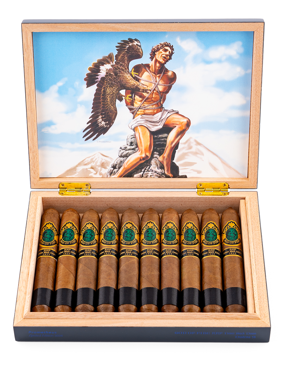 God of Fire KKP Never Back Down Diadema 56 Box Open