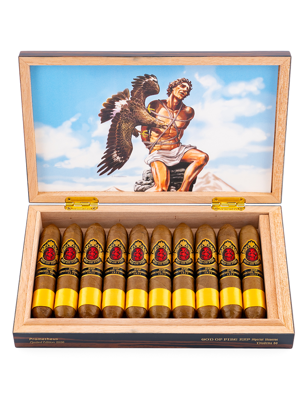 God of Fire KKP Special Reserve Diadema 60 Box Open