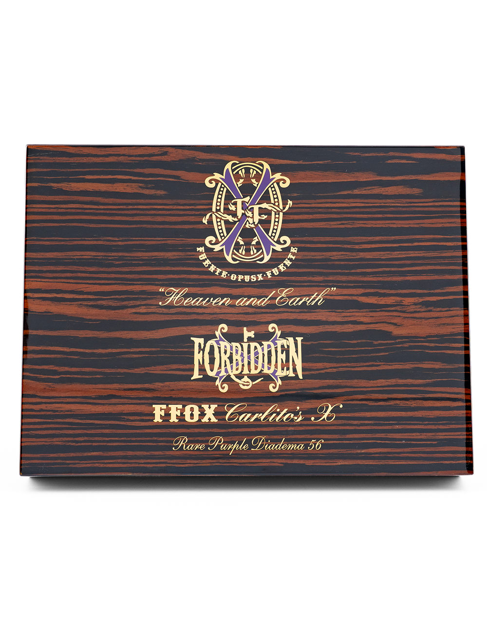 Fuente Fuente Opus X Carlito's X Rare Purple Diadema 56 Box Closed Face