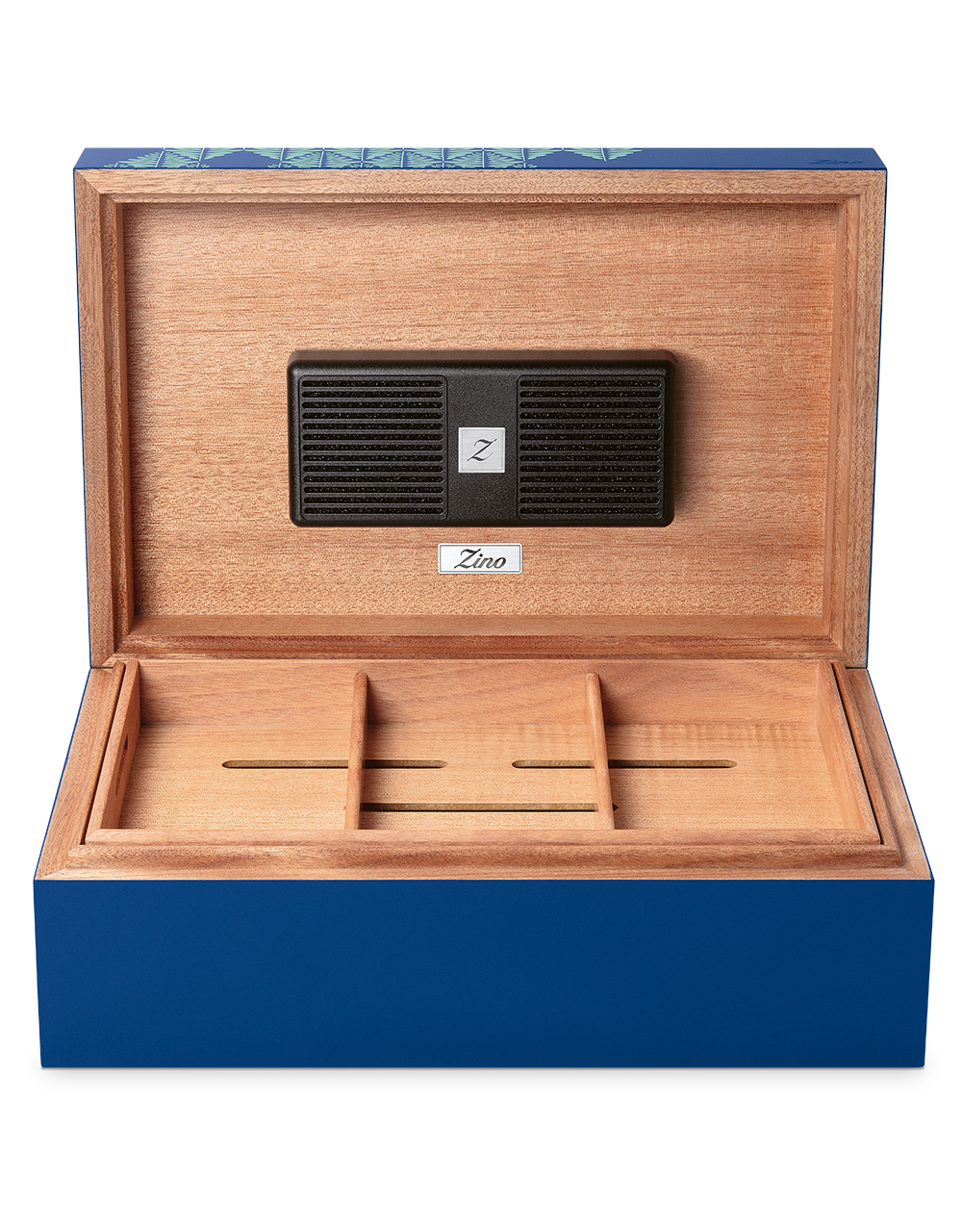 Zino Z-Collection Blue Z80 Humidor Open