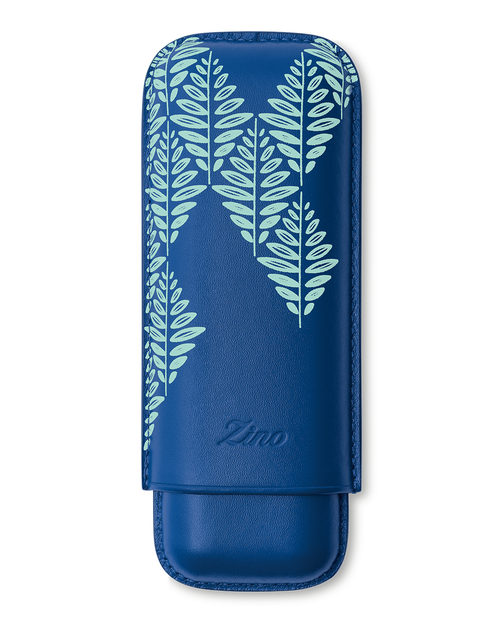 Zino Z-Collection Blue ZS2 Leather Case (2 Cigars)