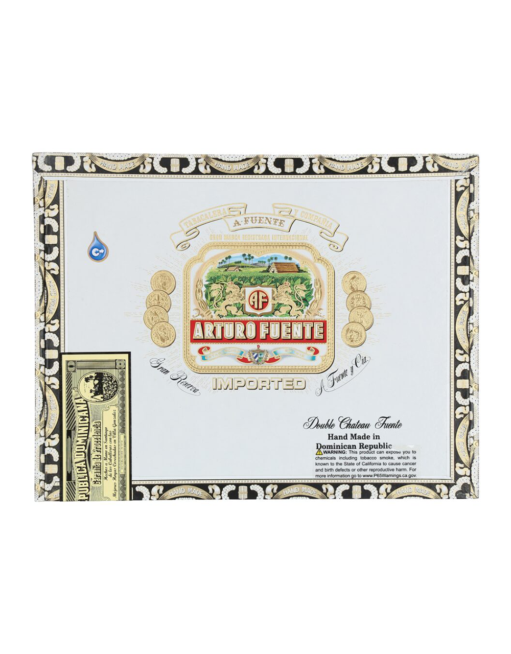 Arturo Fuente Double Chateau Sungrown Box Closed