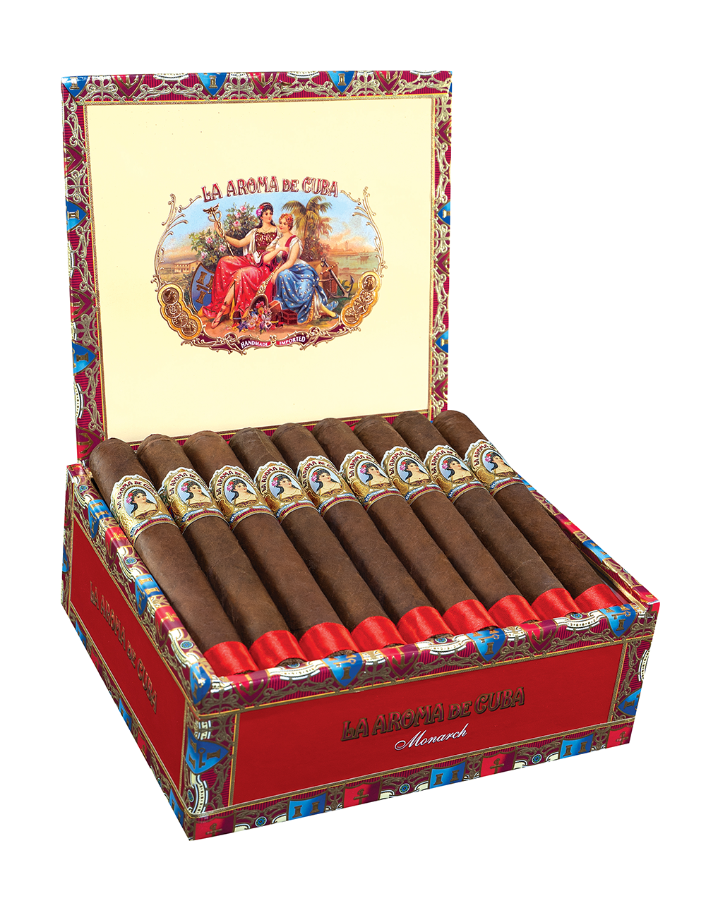 La Aroma de Cuba Belicoso Box Open