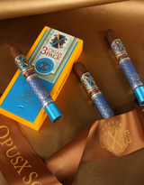 Fuente Fuente Opus X Society 3-Pack Box Open with 3 Society Cigars