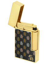 S.T. Dupont × Trinidad 55th Anniversary Line 2 Lighter Open Angled