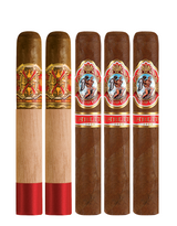 Fuente Opus X & God of Fire Double Robusto 10-Cigar Sampler with God of Fire Carlito Cigars