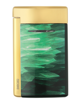 S.T. Dupont Geode Minijet — Green/Golden