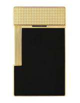 S.T. Dupont New Table Lighter — Black / Golden Back