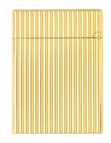 S.T. Dupont Line 1 — Vertical Guilloché / Yellow Gold