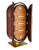 La Flor Dominicana Espejo de Litto Humidor Open Angled