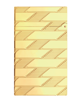 S.T. Dupont Line 2 Monogram 1872 — Yellow Gold Back