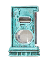 S.T. Dupont 250th Anniversary Haute Création Double Cutter — Patina (Statue of Liberty) Back Closed