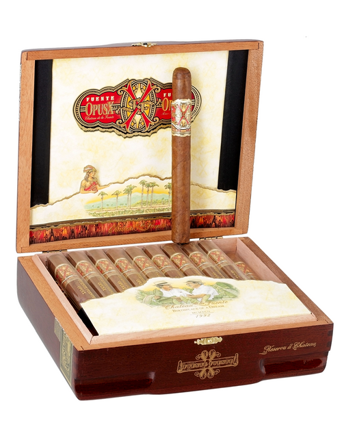 Fuente Fuente Opus X Reserva D'Chateau Box Open