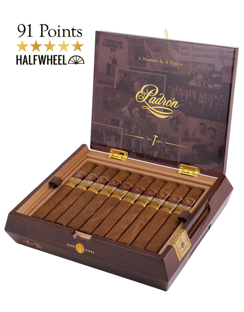 Padrón Rare Finds “A Hammer & A Dream” Natural Box Open