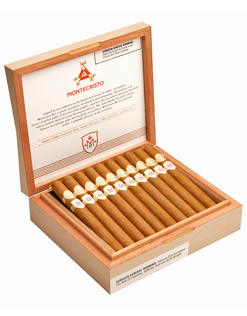 Montecristo M Churchill Box of 20 Cigars Open Montecristo M Churchill Box of 20 Cigars Open